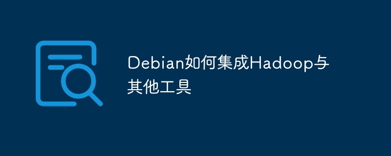 Debian如何集成Hadoop与其他工具(集成,与其他,工具,Debian,Hadoop....)